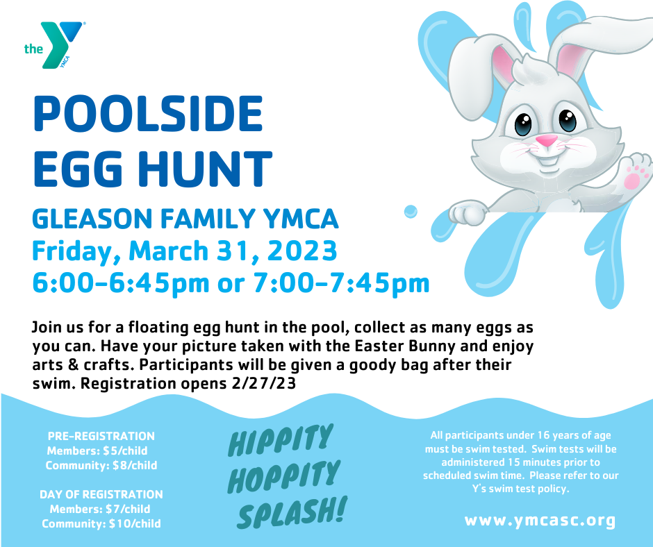 YMCA Poolside Egg Hunt