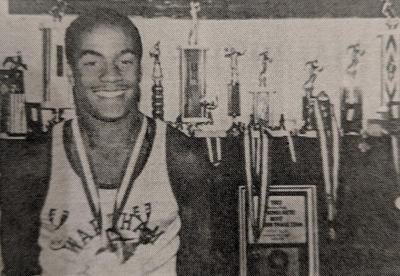 Peter Silvia was the All State Champion for the long jump in 1983. Photo courtesy: Wareham High School Athletic Hall of Fame Committee