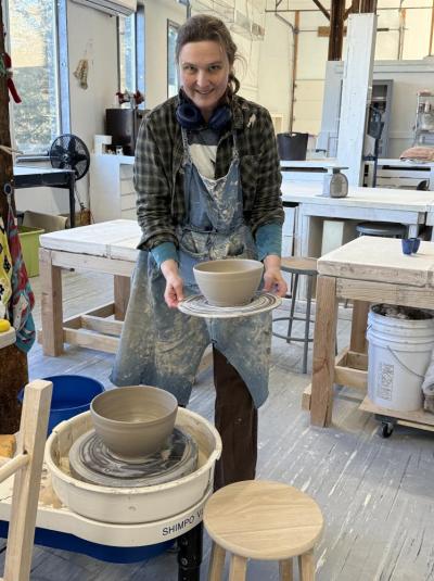 wheel throwing