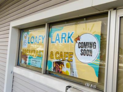 The store front of Loafy Lark located at 3103 Cranberry Highway, The former home of Golden Bamboo. Photo by Ethan Hunt