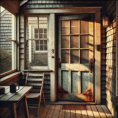 screen door repair Falmouth MA, Cape Cod handyman services, nostalgic home repair Barnstable, screen door fix Sandwich MA, handyman stories Mashpee, Hyannis home maintenance, vintage porch repair Cape Cod, sentimental handyman work MA, old screen door restoration Falmouth, reliable handyman near me Cape Cod