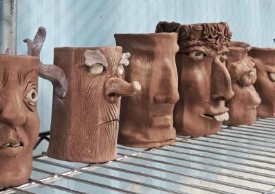 Ceramics, Sculpture, Clay, Mudstone