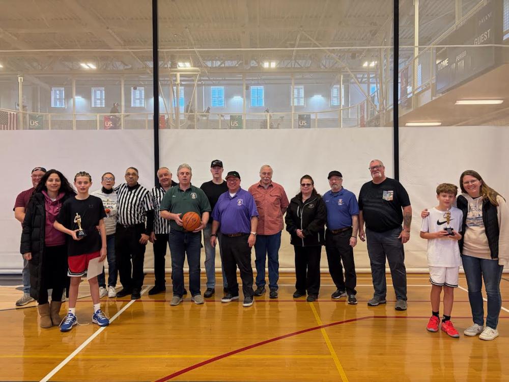 Participants at the Jan. 3 event. Photo source: The Wareham New Bedford Elks Lodge