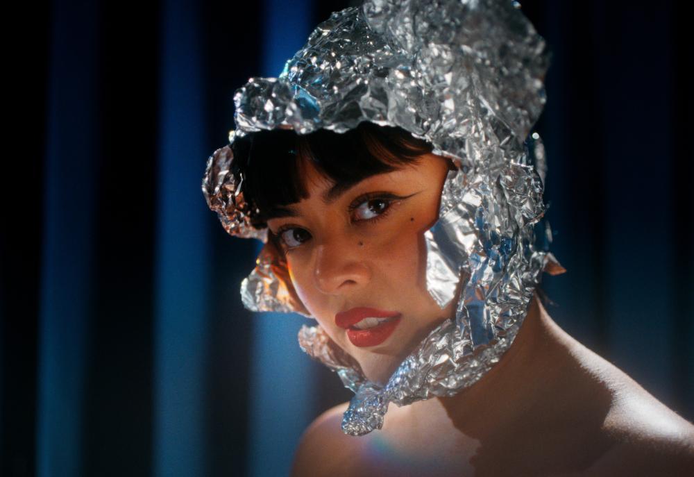 Lead singer Amber Lawson in a still from "Eye-Catching Silver." Photos source: Pinklids