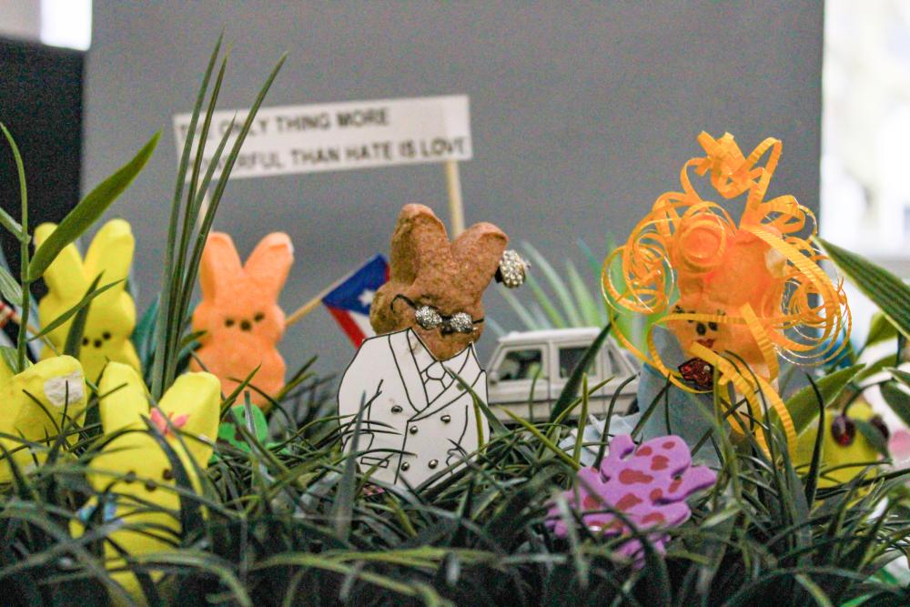 'Peep Me Preguntó' a Peep take of the Superbowl Halftime Show. Photos by Brandy Muz