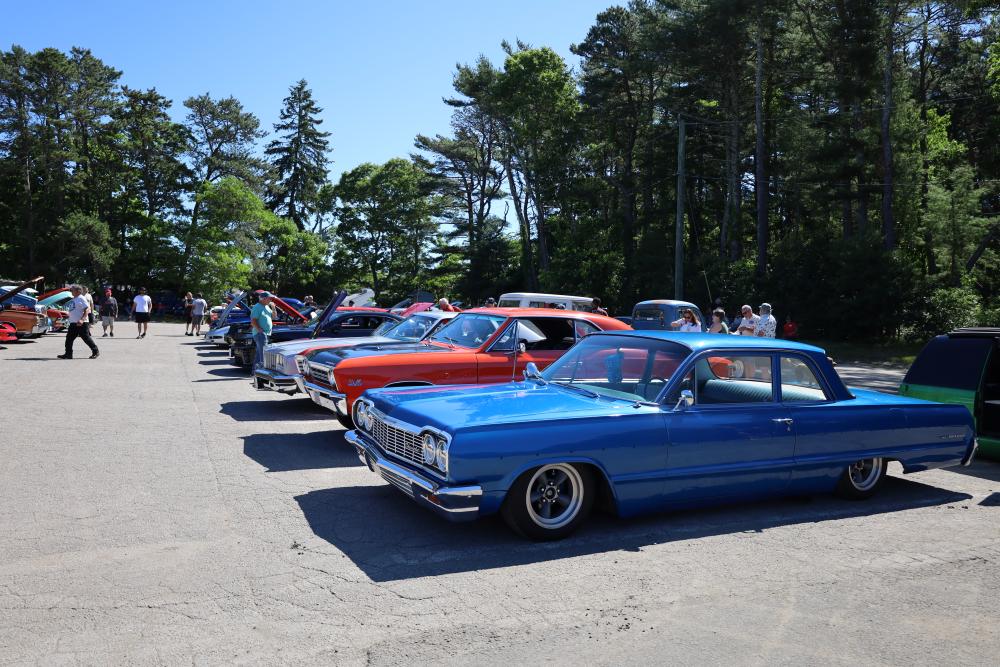 Cars at VFW show