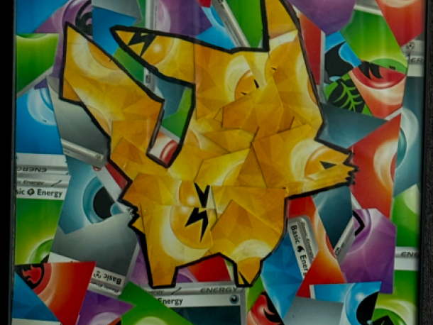 Jones' Pikachu artwork