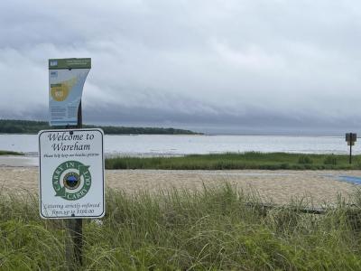 Swifts Beach during a stormy day. File photo