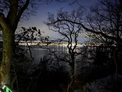 Onset through the trees.