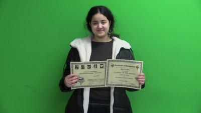 Mirt Salib is the Wareham High School February student of the month. Photo source: Wareham High School