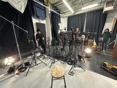 The set from the music video.