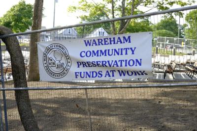 Much of the funding for improvements at the bandshell came from local Community Preservation Act funs. Photo by Patrick Lester
