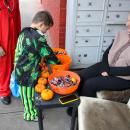 The Law Offices of Jessica Clarke hand out candy.