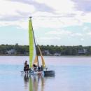 An Onset Bay Center sailboat. File photo