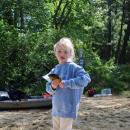Kyla Stecchi, a fishermen in the making.