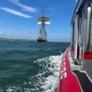 The view from the Wareham Fire Department boat. Source: Wareham Fire Department