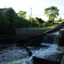 The spillway of the Parker Mills Pond Dam. File photo