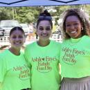 From left: Katrina Edwards, Kayla Vasconcelos and Leslyn Hayes are pictured at the 2023 funday. 