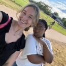Taylor Bulis and her "Little Sister," Brielle. Source: Taylor Bulis