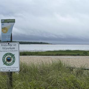 Swifts Beach during a stormy day. File photo