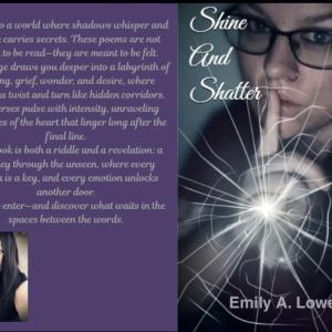 The front and back pages of Lowe's debut book. 