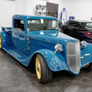 A ‘35 Hot Rod Pick-Up Truck similar to the one Factory Five used on the show. Photo by Brandy Muz