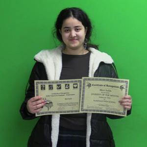 Mirt Salib is the Wareham High School February student of the month. Photo source: Wareham High School