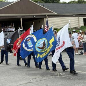 Flags carried