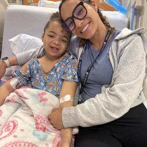 Mia and her mom