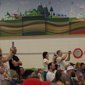 Family members recording