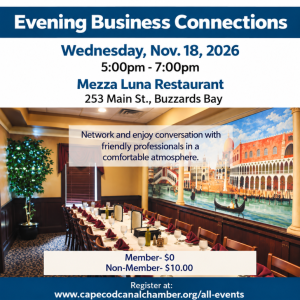 An evening of networking and great conversation