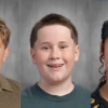 Wyatt DeCosta, Matthew Martin and Helena Roux. Photo source: Wareham Middle School