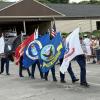 Flags carried