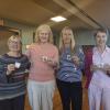 The visitors from Wareham, England. From left: Jennie Sharp, Caroline Riddle, Angela Nock and Judith Holmes. Not pictures is Jennie's husband, John. Photos by Tanvi Kulkarni